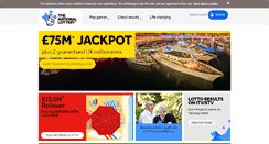 Desktop Screenshot of national-lottery.co.uk
